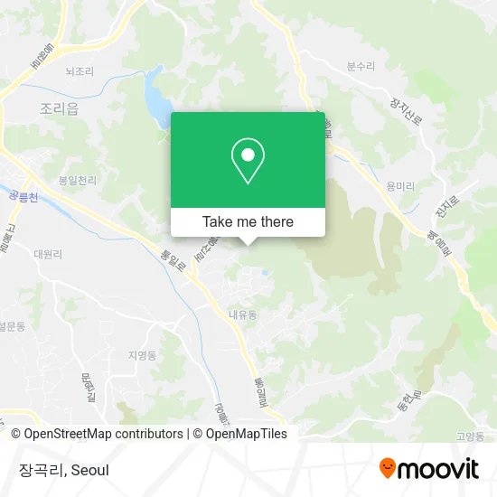 장곡리 map