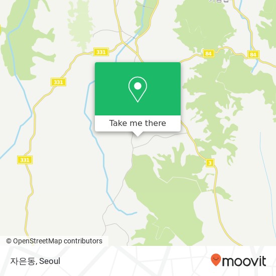 자은동 map