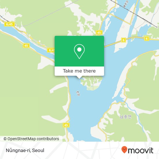 Nŭngnae-ri map
