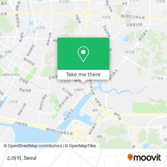 소래역 map