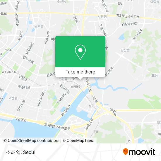 소래역 map