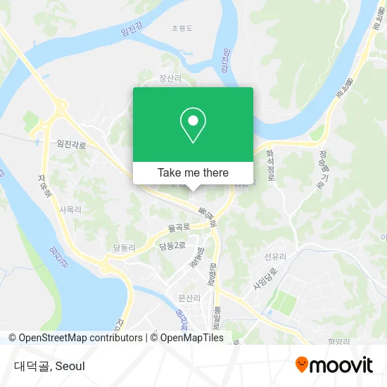 대덕골 map