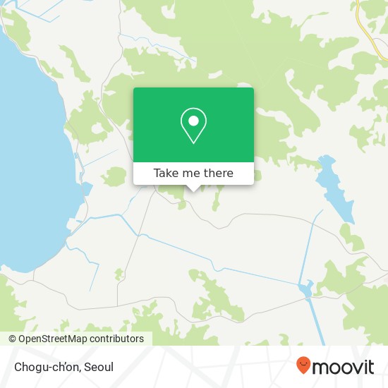Chogu-ch’on map