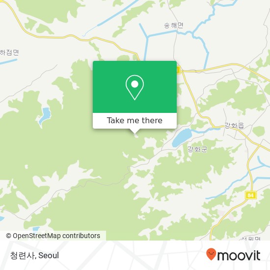 청련사 map