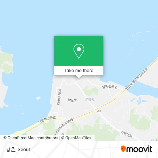 강촌 map