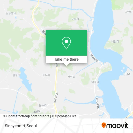 Sinhyeon-ri map