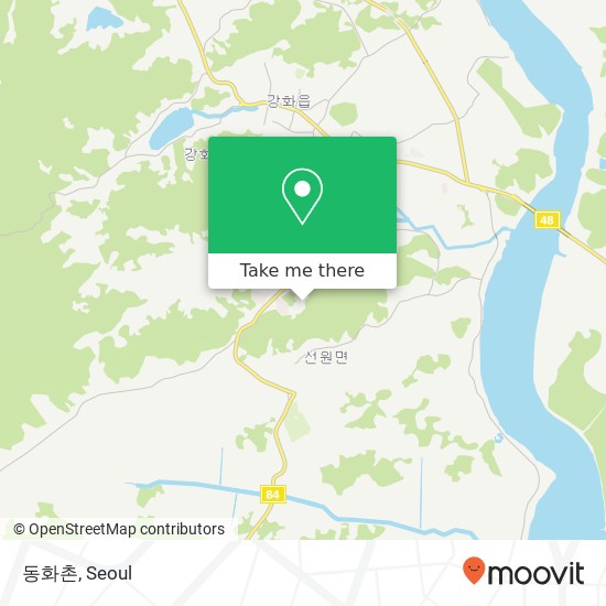 동화촌 map