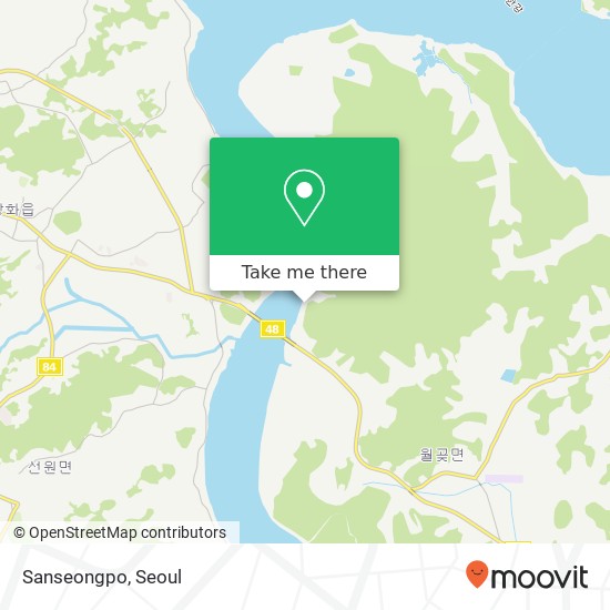 Sanseongpo map