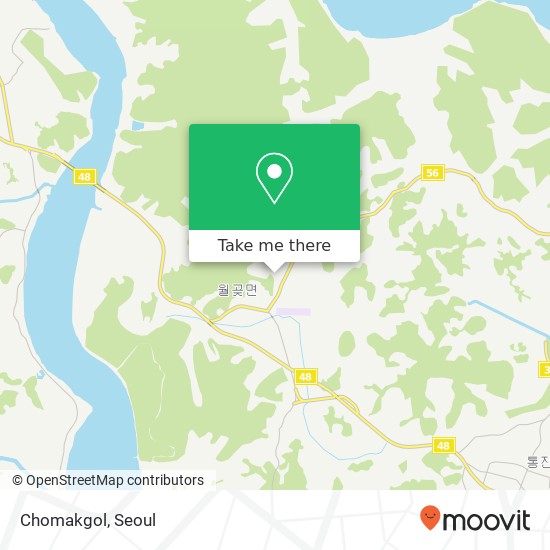 Chomakgol map