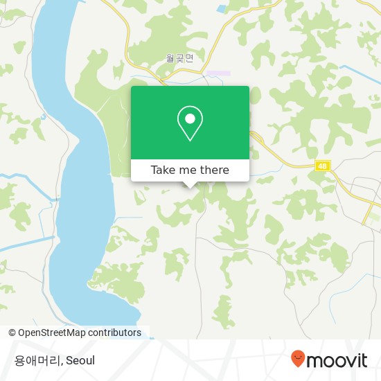 용애머리 map