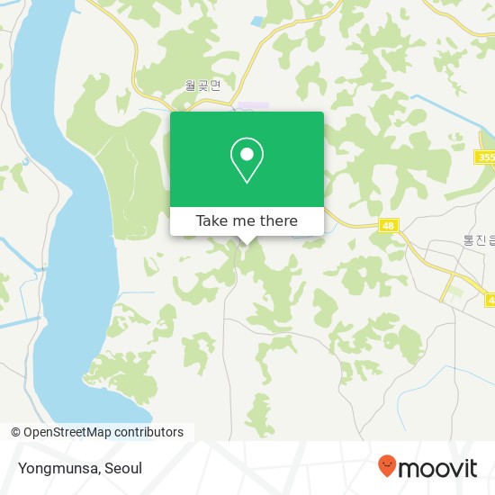 Yongmunsa map