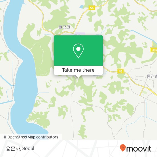 용문사 map