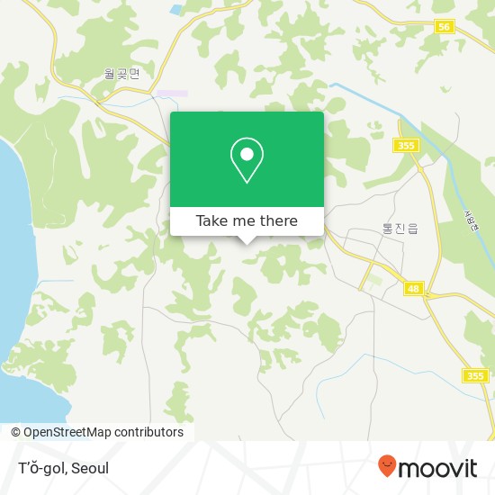 T’ŏ-gol map