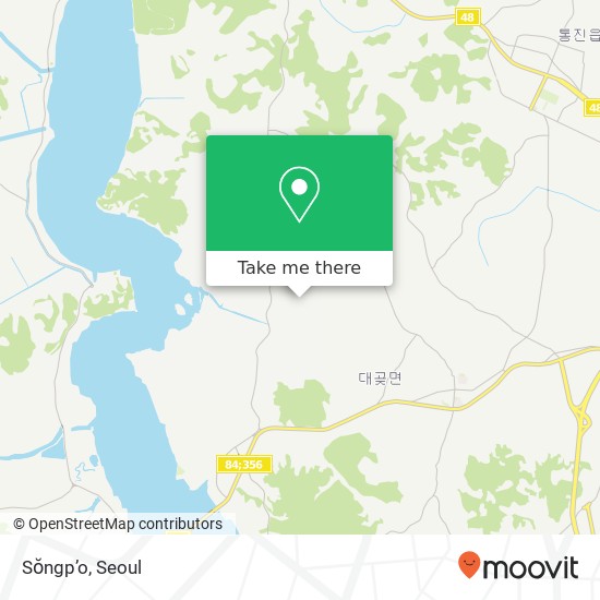 Sŏngp’o map