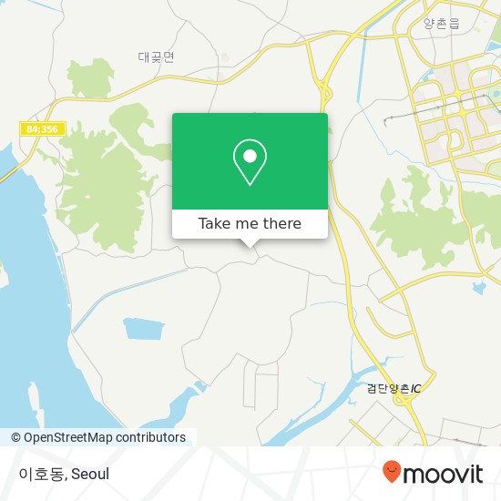 이호동 map