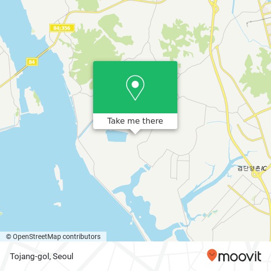 Tojang-gol map