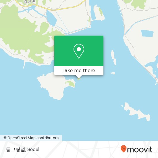 동그랑섬 map
