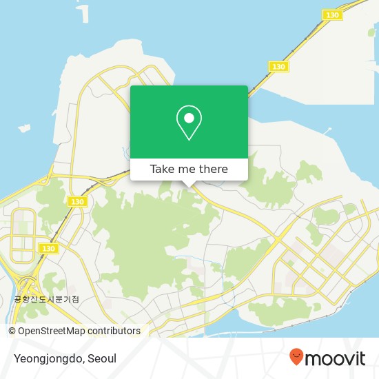 Yeongjongdo map
