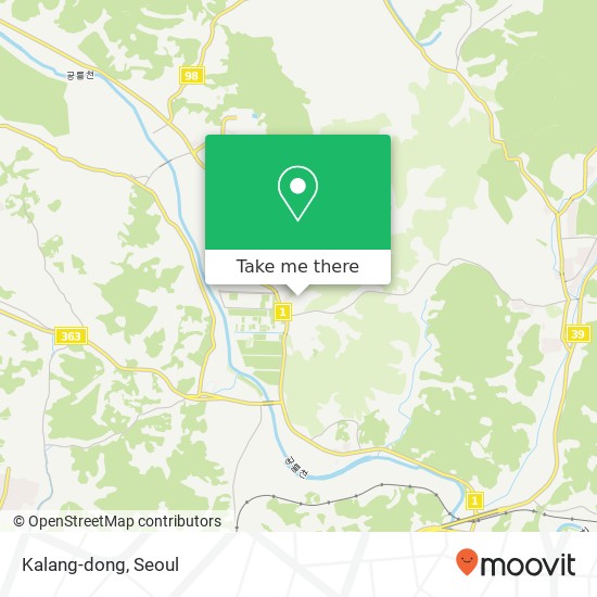 Kalang-dong map