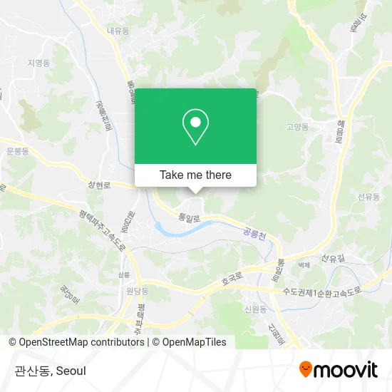 관산동 map