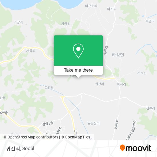 귀전리 map