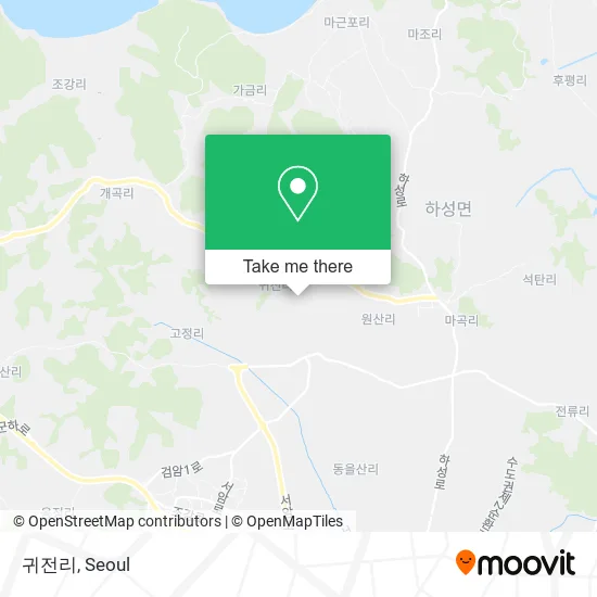 귀전리 map