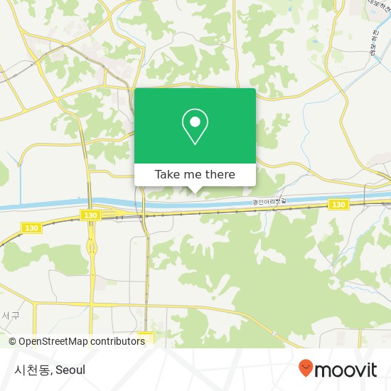 시천동 map