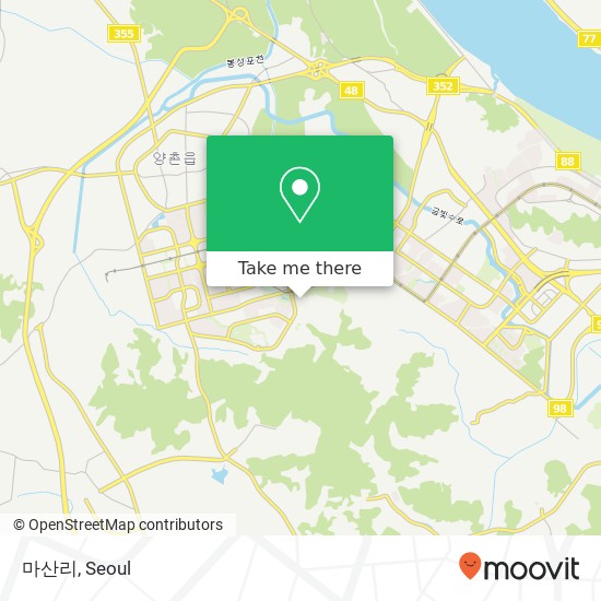 마산리 map