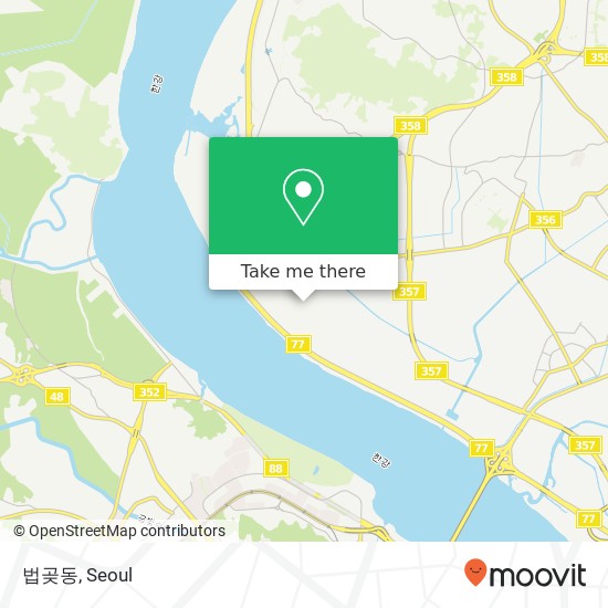 법곶동 map