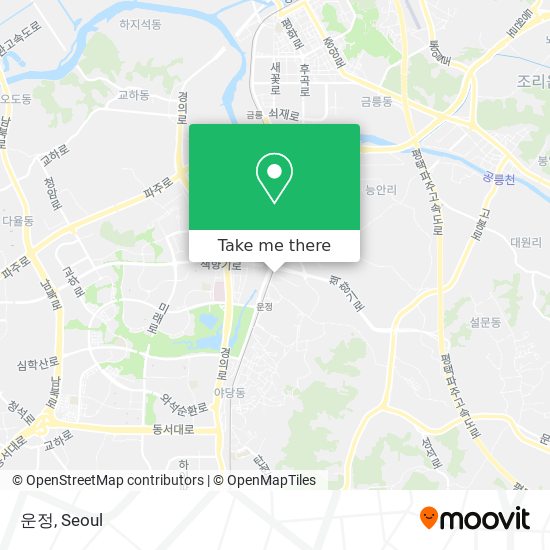 운정 map