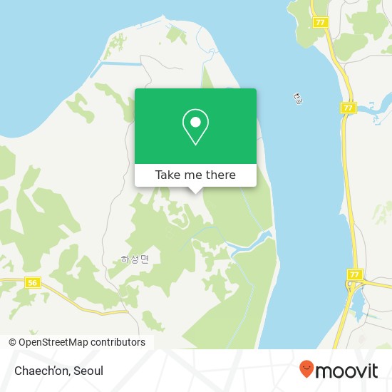 Chaech’on map