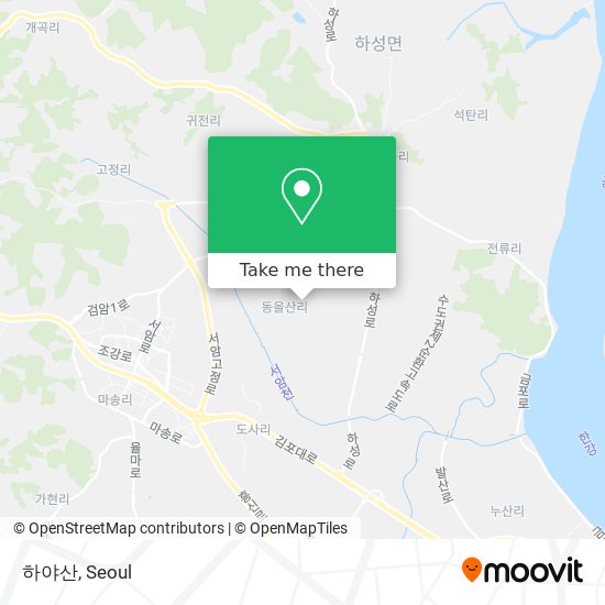 하야산 map