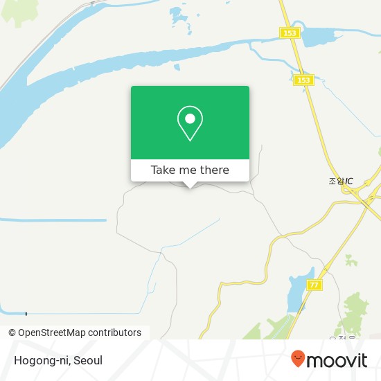 Hogong-ni map