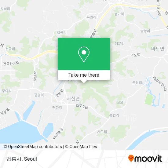 법흥사 map