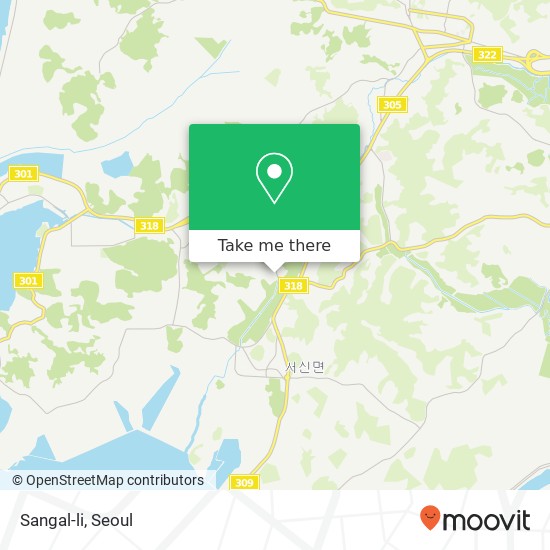 Sangal-li map