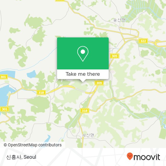 신흥사 map