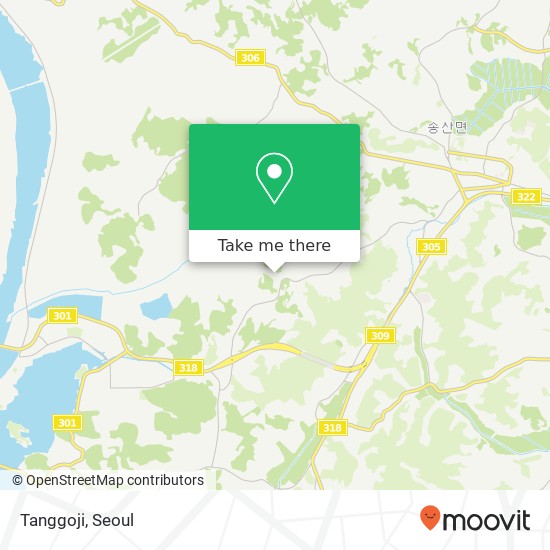 Tanggoji map