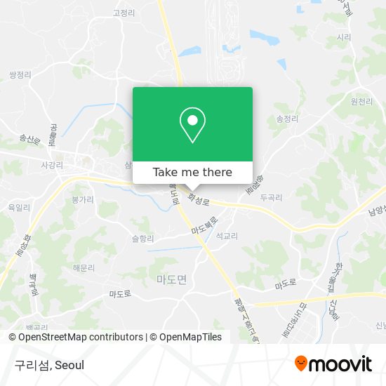 구리섬 map