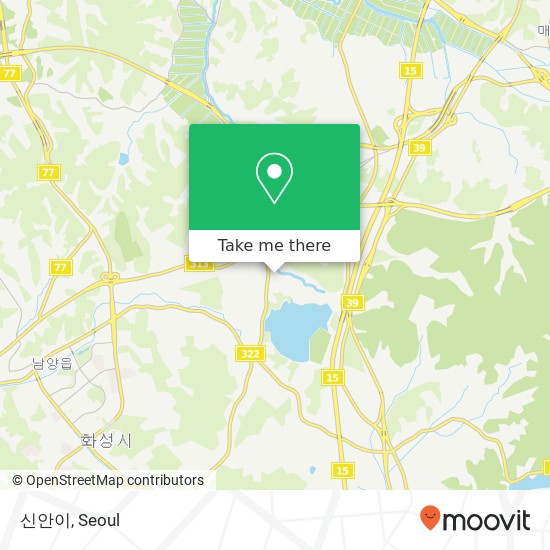 신안이 map