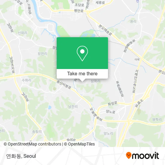 연화동 map
