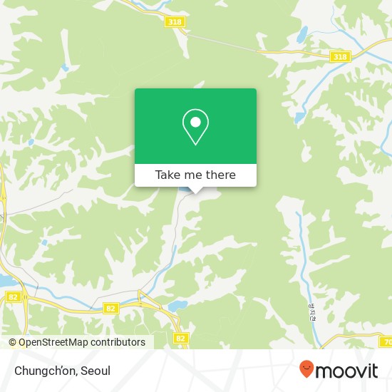 Chungch’on map