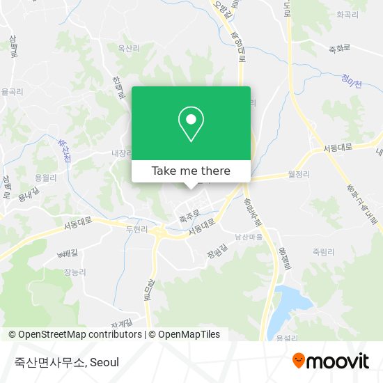 죽산면사무소 map