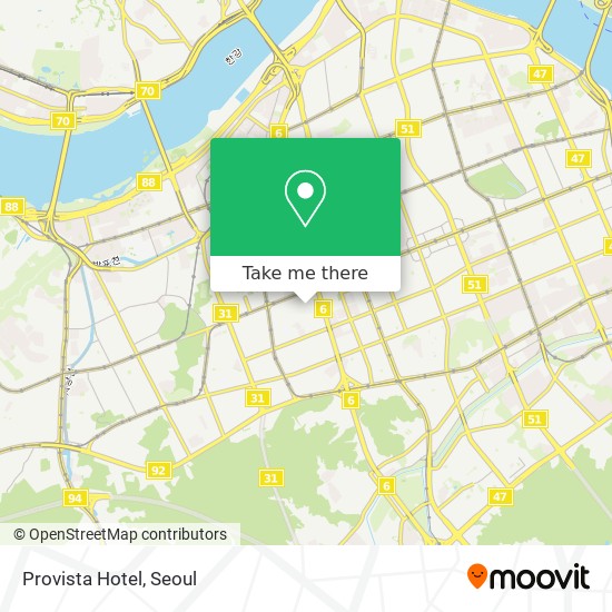 Provista Hotel map