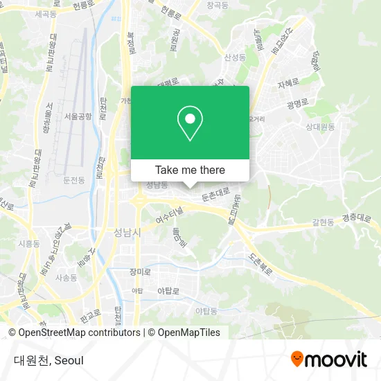 대원천 map