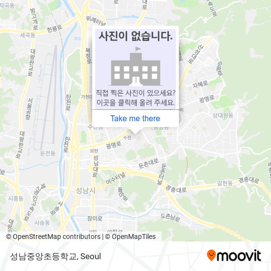 성남중앙초등학교 map