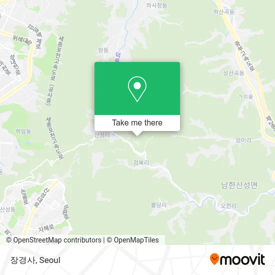 장경사 map