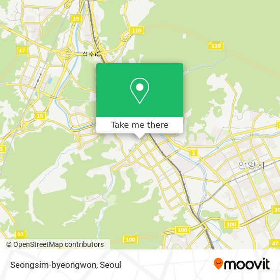 Seongsim-byeongwon map