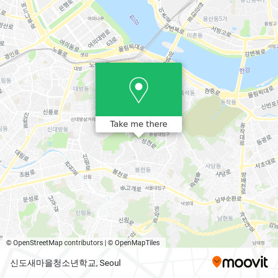 신도새마을청소년학교 map