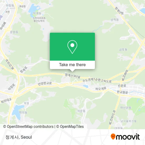 청계사 map