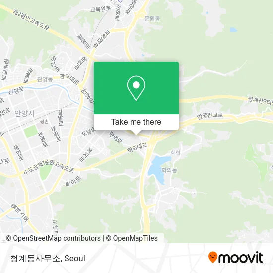 청계동사무소 map